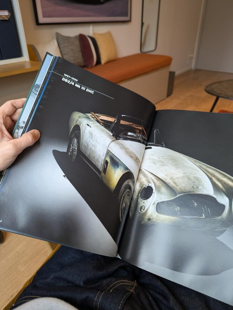 The aston martin Book