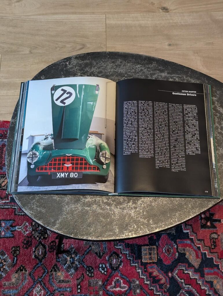 aston martin cofee table book