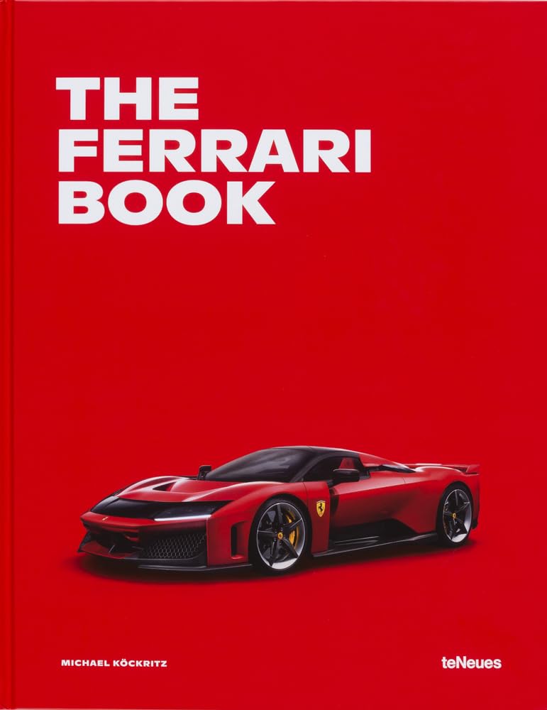 Les nouveaux livres automobiles teNeues à paraître en 2026 : Ferrari, Maserati, Porsche… The Ferrari Book