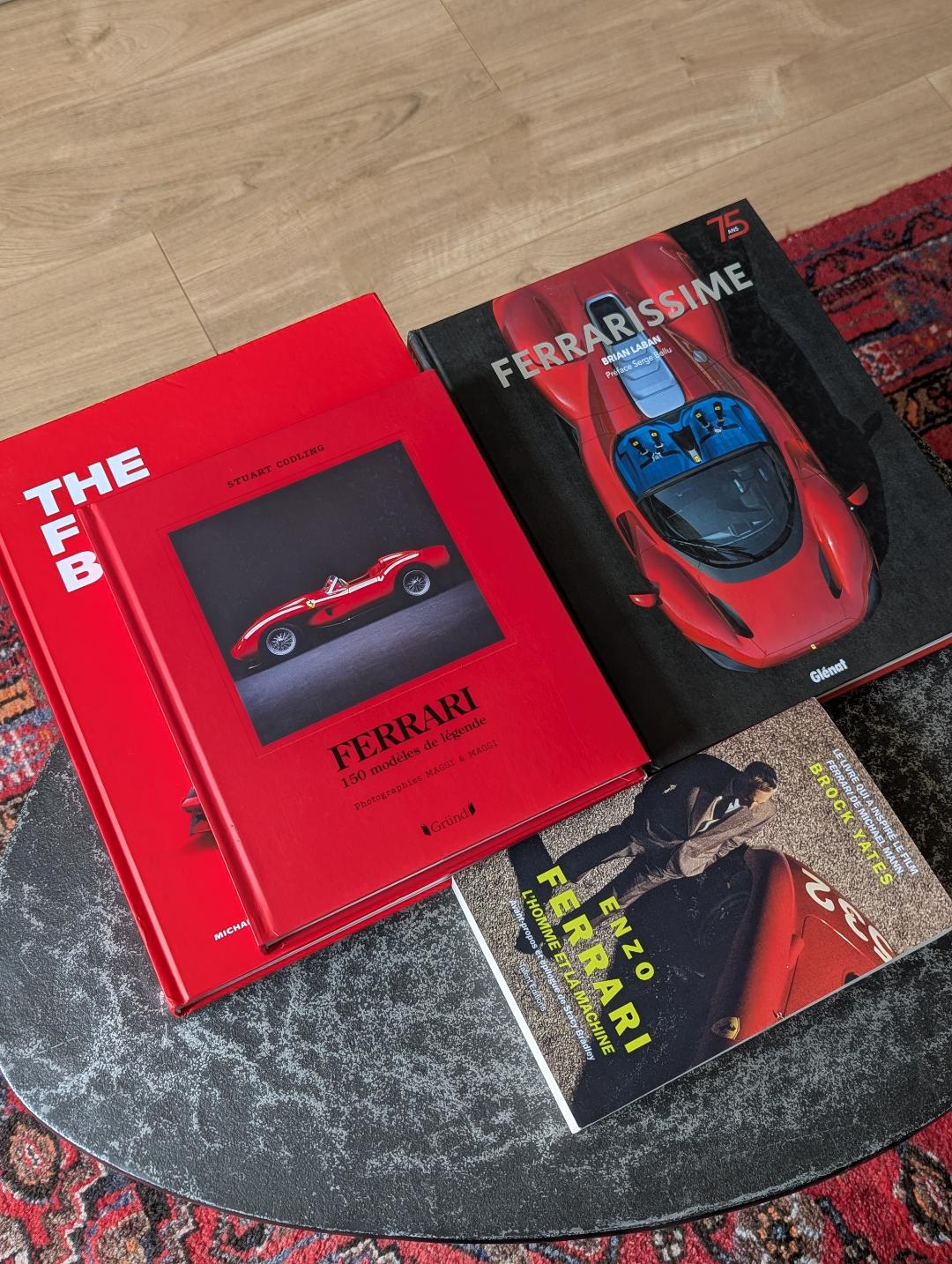 Beaux livres Ferrari