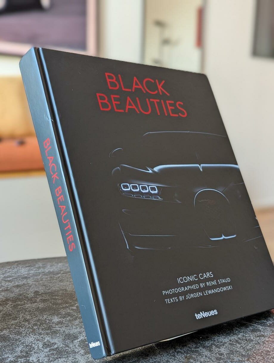 Hardcover Black Beautis Iconic Cars