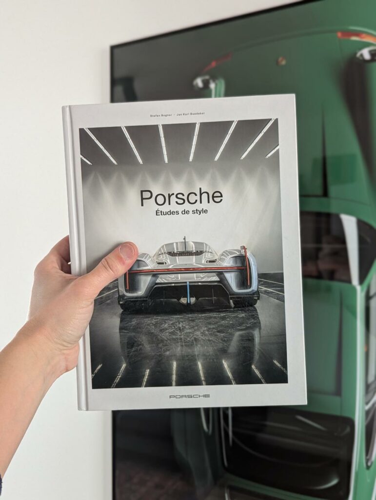 Porsche Études de style (E/P/A) - Découvrez les secrets du design Porsche 3 livres Porsche originaux à offrir en 2026