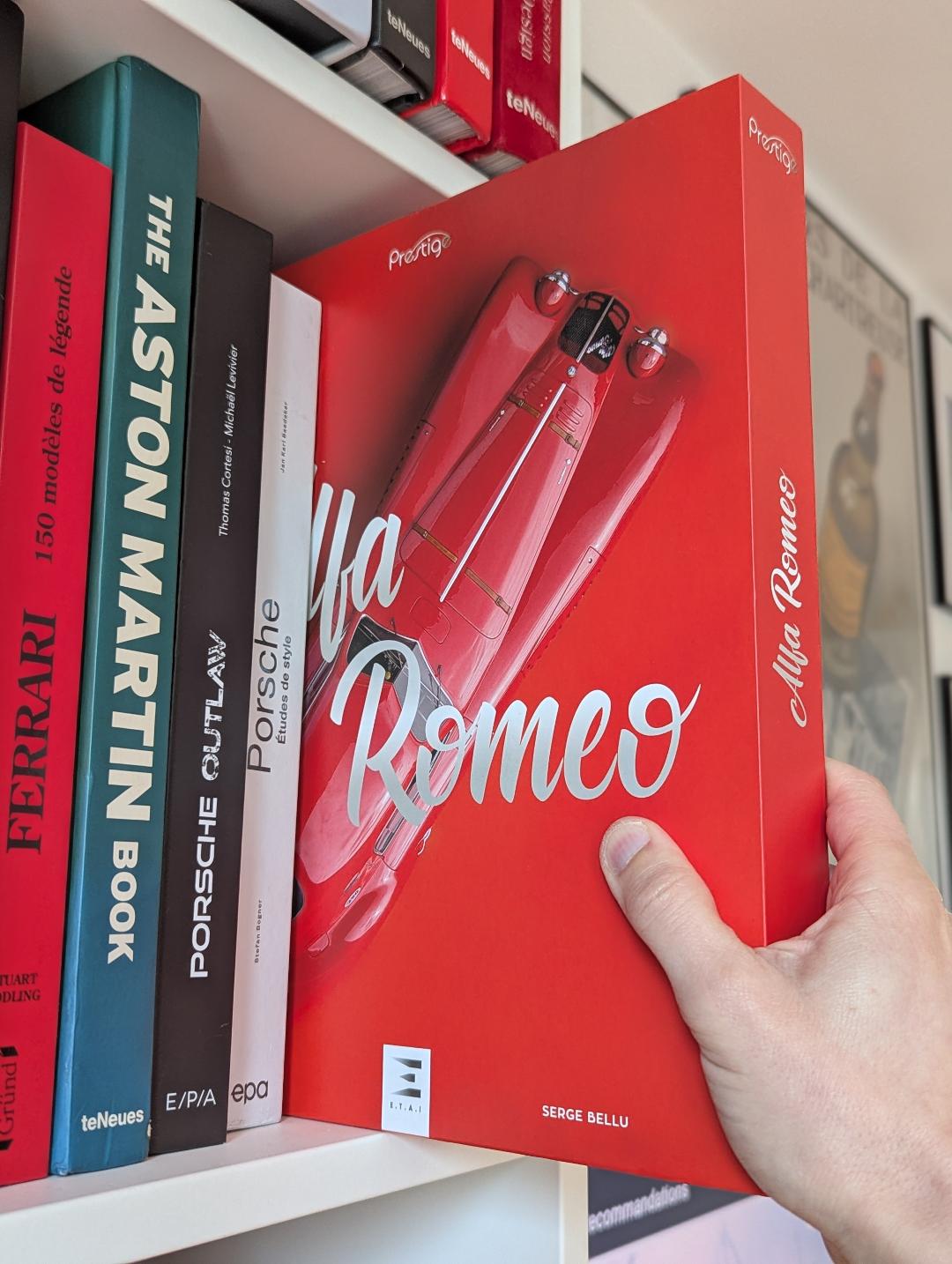 Alfa Romeo, 110 ans (Sophia éditions) - Un beau livre pour découvrir l’histoire et l’héritage d’Alfa Romeo Livre ALFA ROMEO, 110 ans