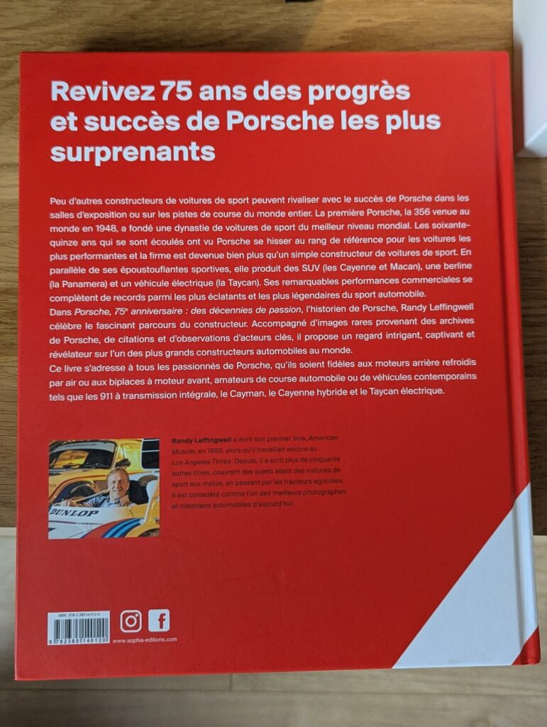 Beau livre Porsche