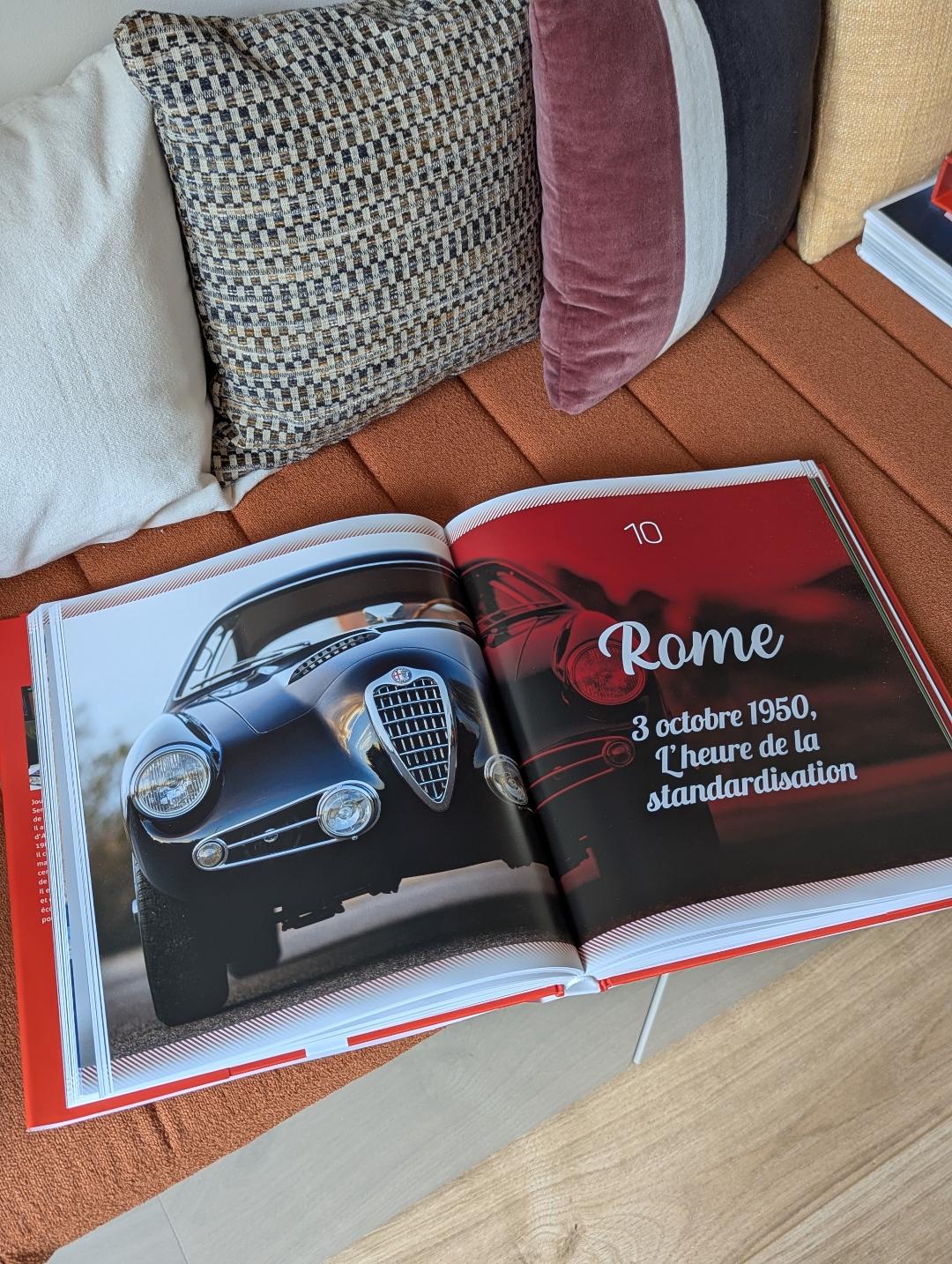 Alfa Romeo, 110 ans (Sophia éditions) - Un beau livre pour découvrir l’histoire et l’héritage d’Alfa Romeo Livre ALFA ROMEO, 110 ans