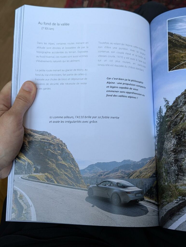 Les quatre saisons en Alpine A110