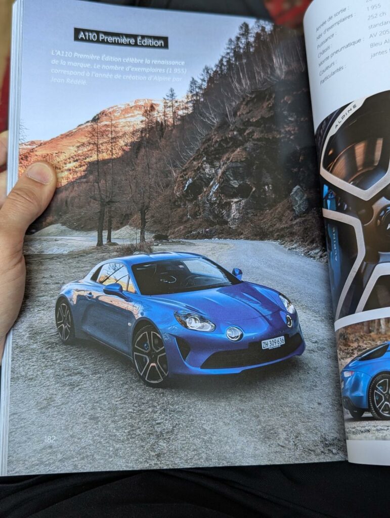 Les quatre saisons en Alpine A110