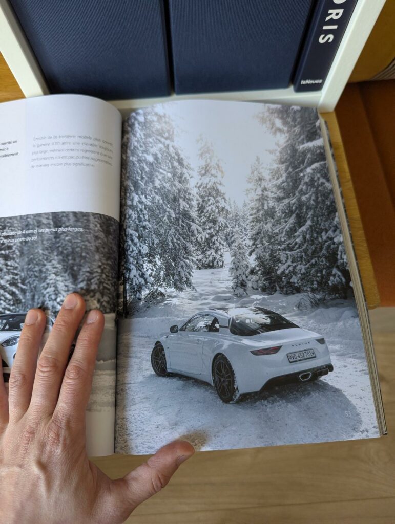 Les quatre saisons en Alpine A110
